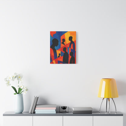Convergence - Matte Finish, Stretched, 1 25"