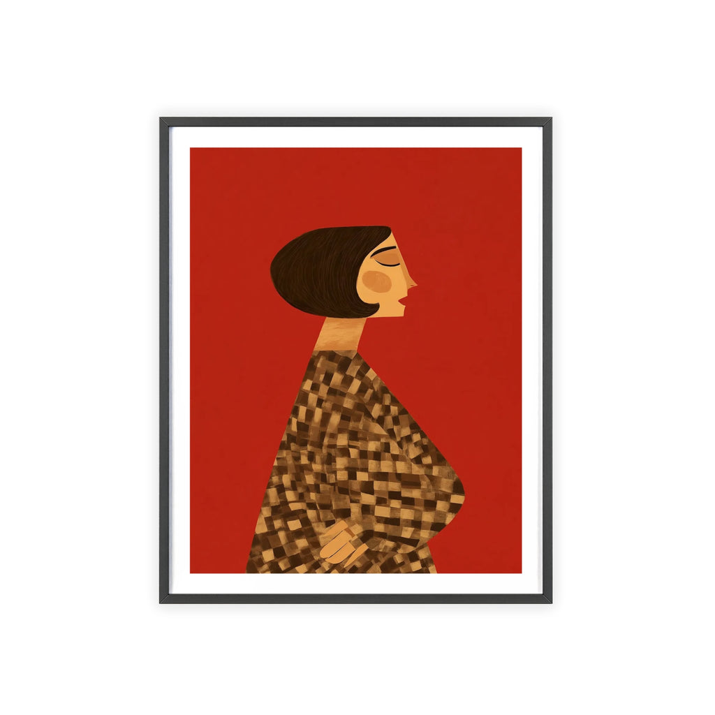 Louise - Framed art print