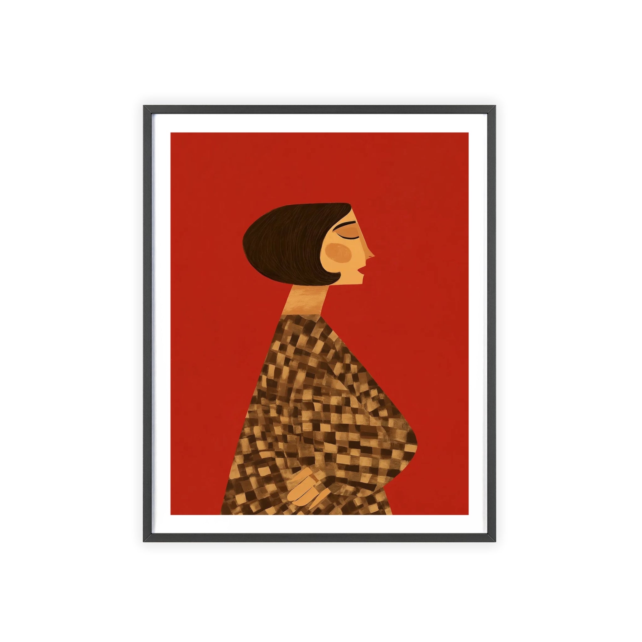 Louise - Framed art print