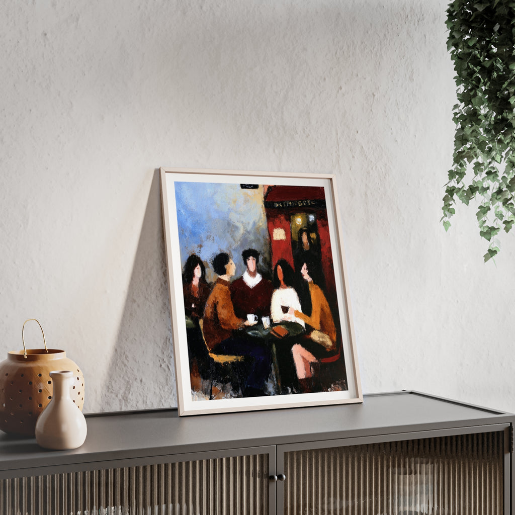 Coffee & Company - Framed Art Print