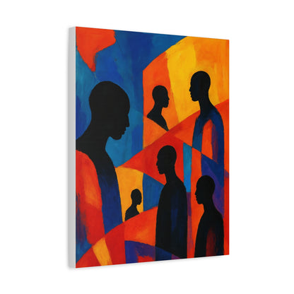 Convergence - Matte Finish, Stretched, 1 25"