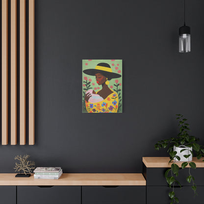 Grace in Bloom - Matte Finish, Stretched, 1 25"