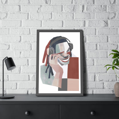 Happy Face Man - Poster Print Design