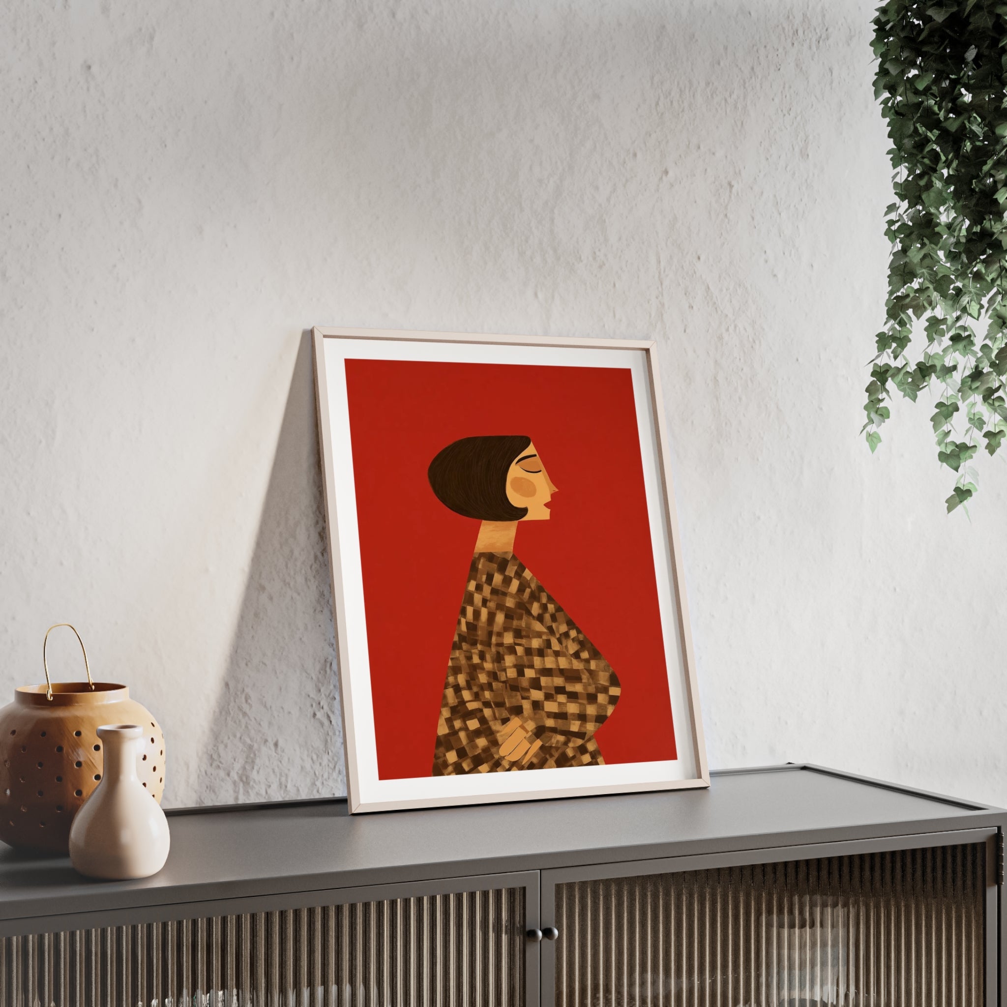 Louise - Framed art print