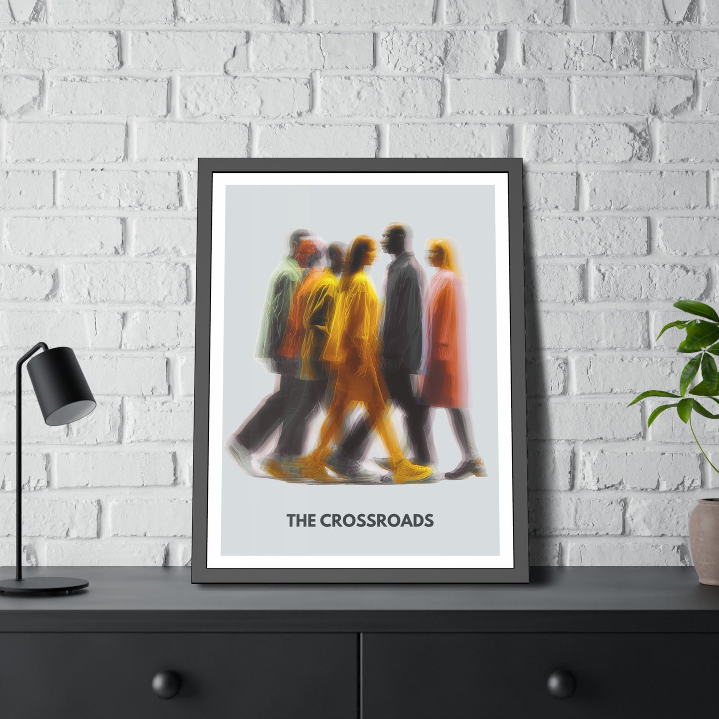 The Crossroads - Framed Poster Print