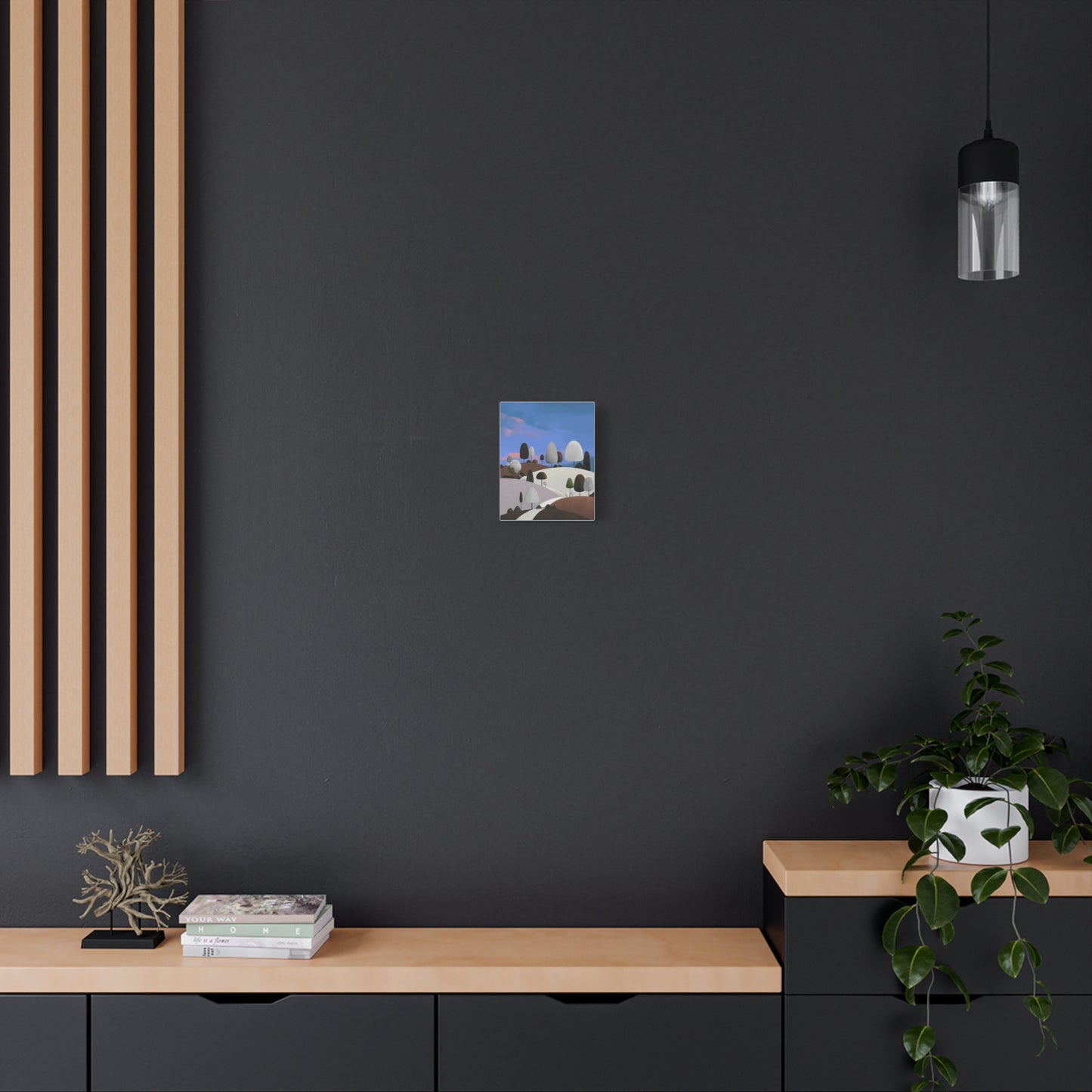 Evening Walk - Canvas Print, Matte Finish, Stretched, 1 25"
