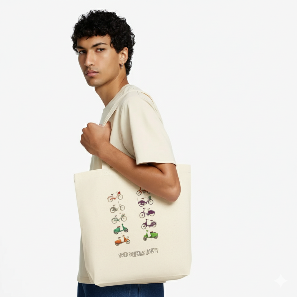 Two Wheels Baby Tote