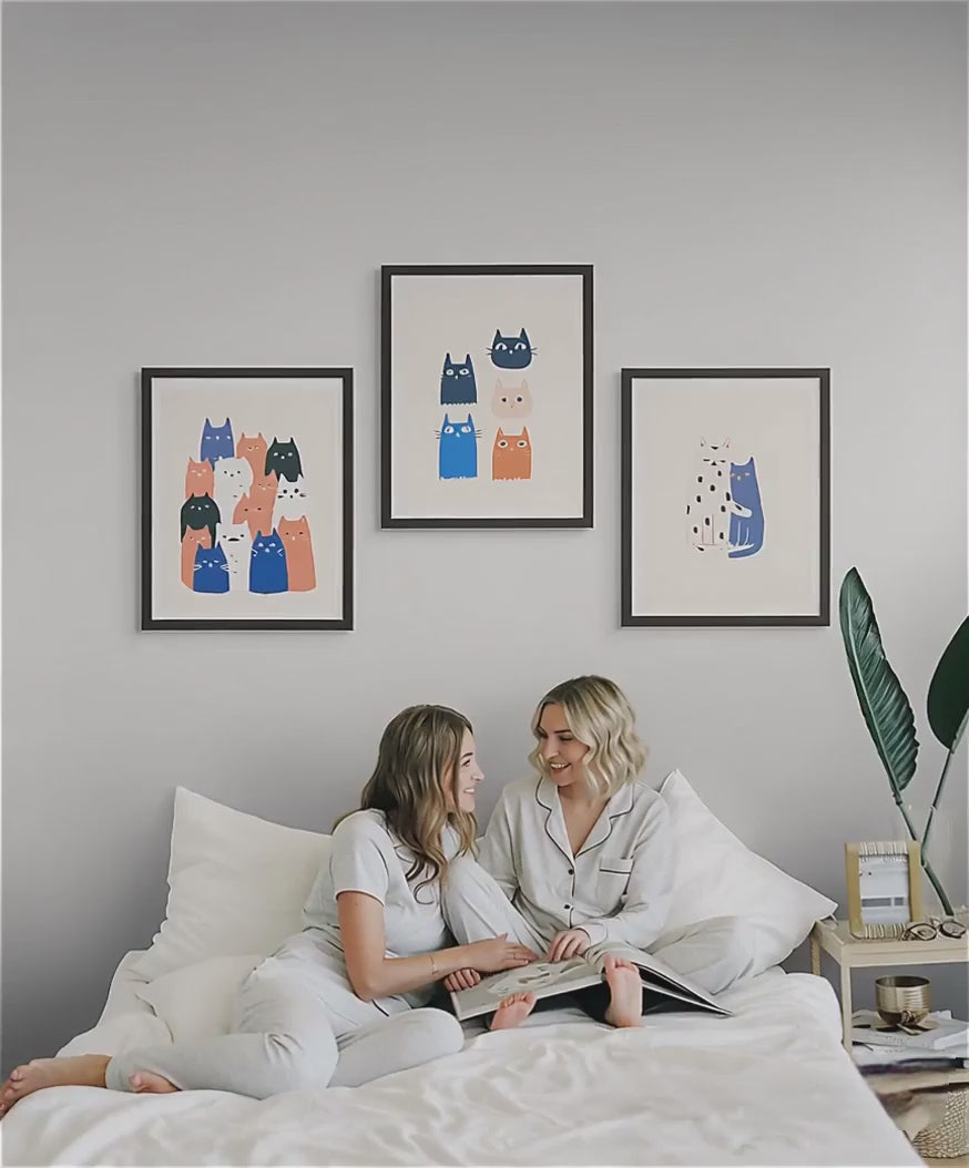 Gentle Embrace - Framed Art Print